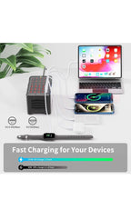 Estación de carga USB de 150 W (30 A), bloque de cargador USB C de 30 puertos2