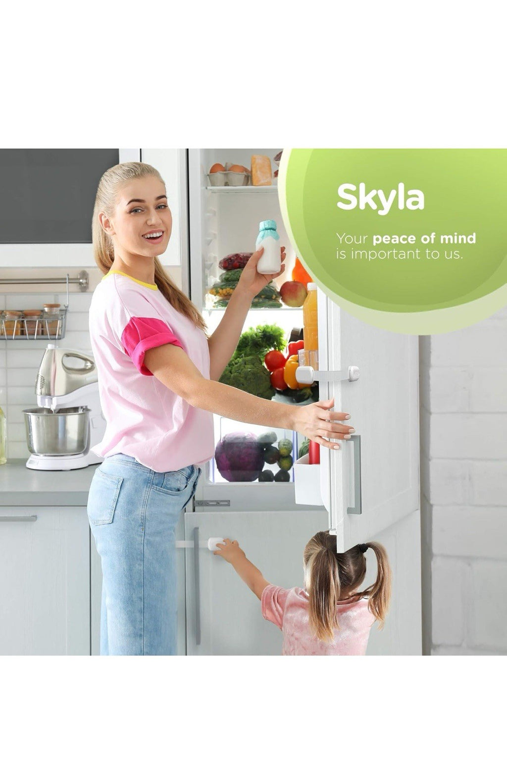 Baby Proofing Child Safety Locks (16 Pack) by Skyla Homes - The Safest, Quickest1