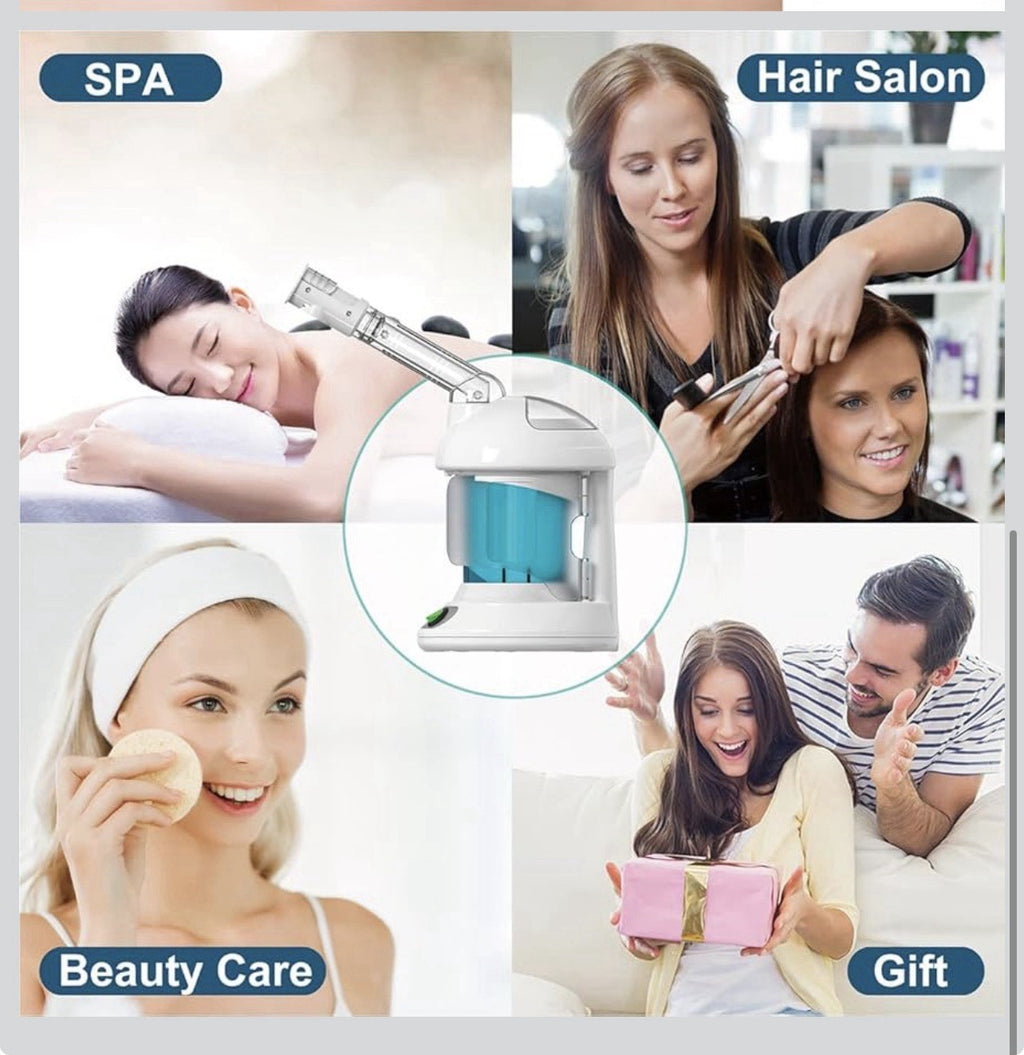 nano ionic facial steamer, Portable Facial Steamer With 360° Rotatable Arm6