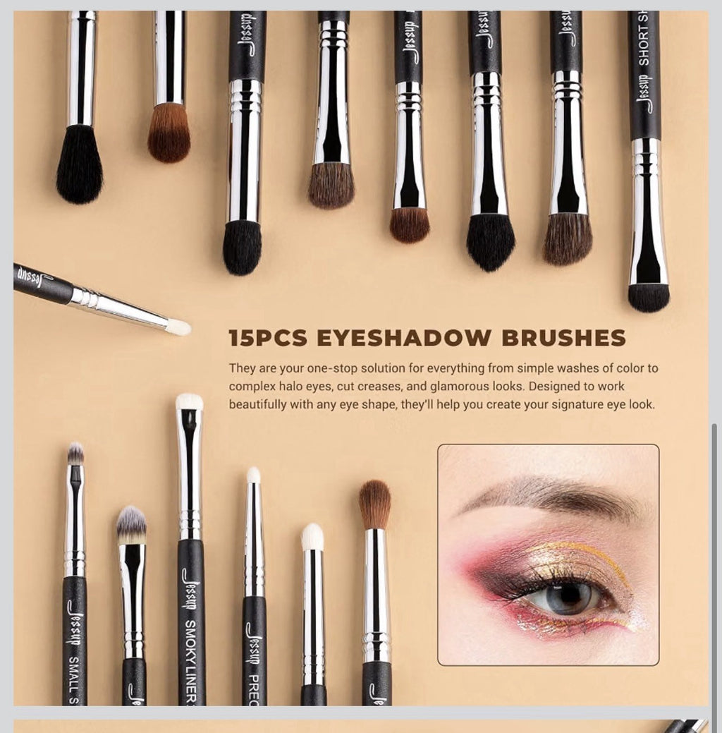 Jessup Makeup Brushes Set Professional,3