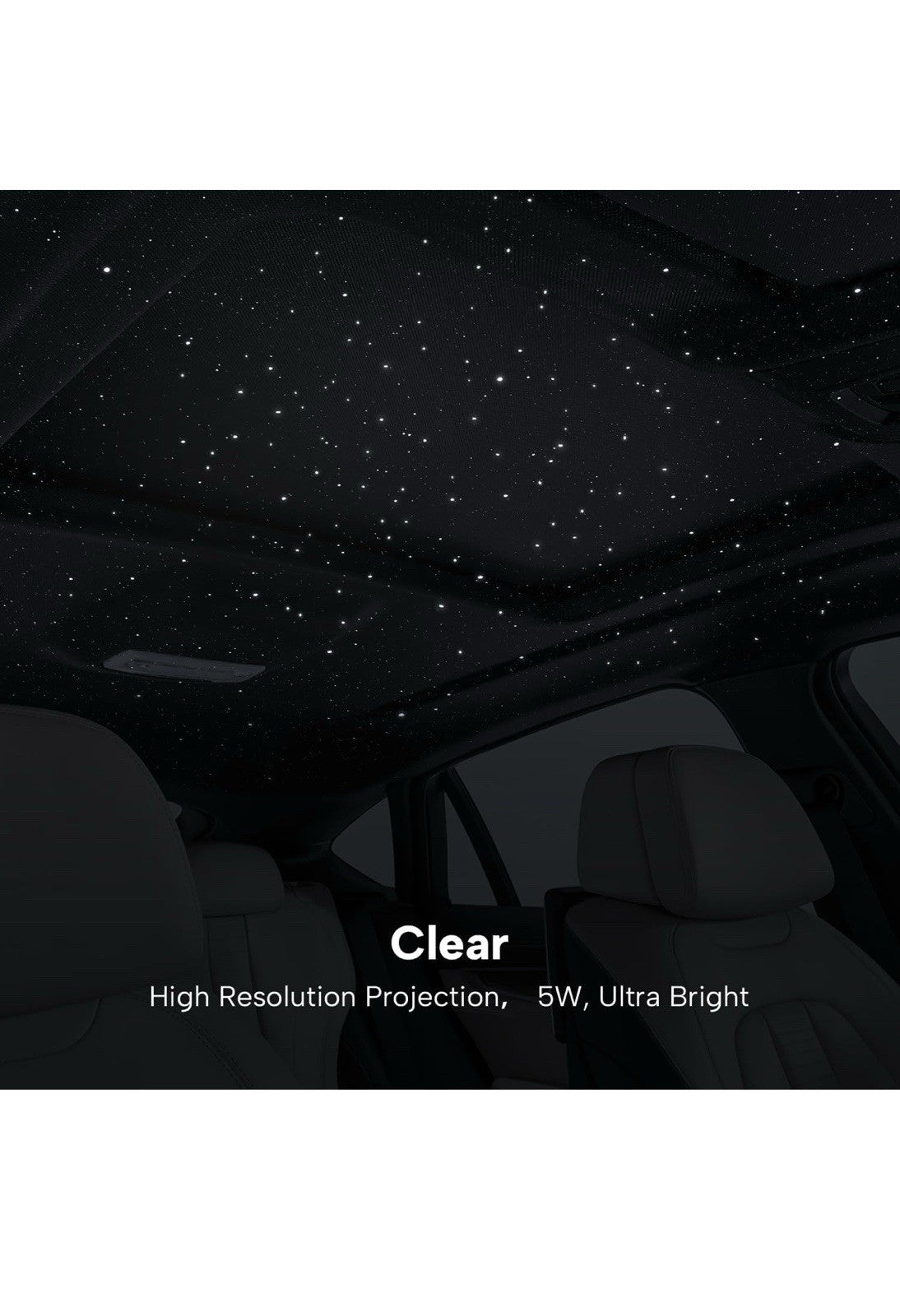 Luces de estrella para automóvil, proyector de estrellas con ambientador, luz am1