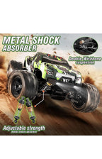 1:18 All Terrain RC Car, 4WD Off-Road Remote Control Car (HS18-05) Green+purple2