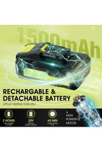 Compact Portable 2-in-1 Cordless Hedge Trimmer - Batteries and Charger Included4