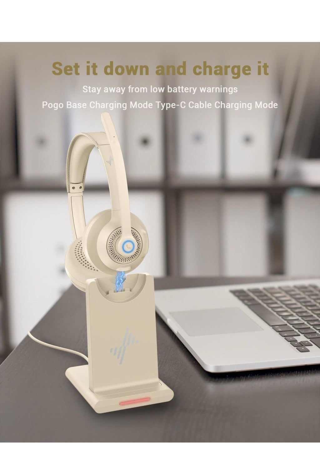 Auriculares inalámbricos con micrófono con cancelación de ruido AI, auriculares1