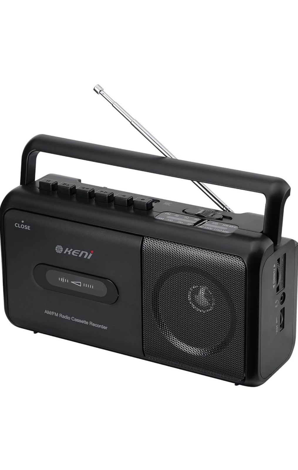 G Keni Portable Cassette Player Boombox AM/FM Radio Stereo Casette Tape Playe...0