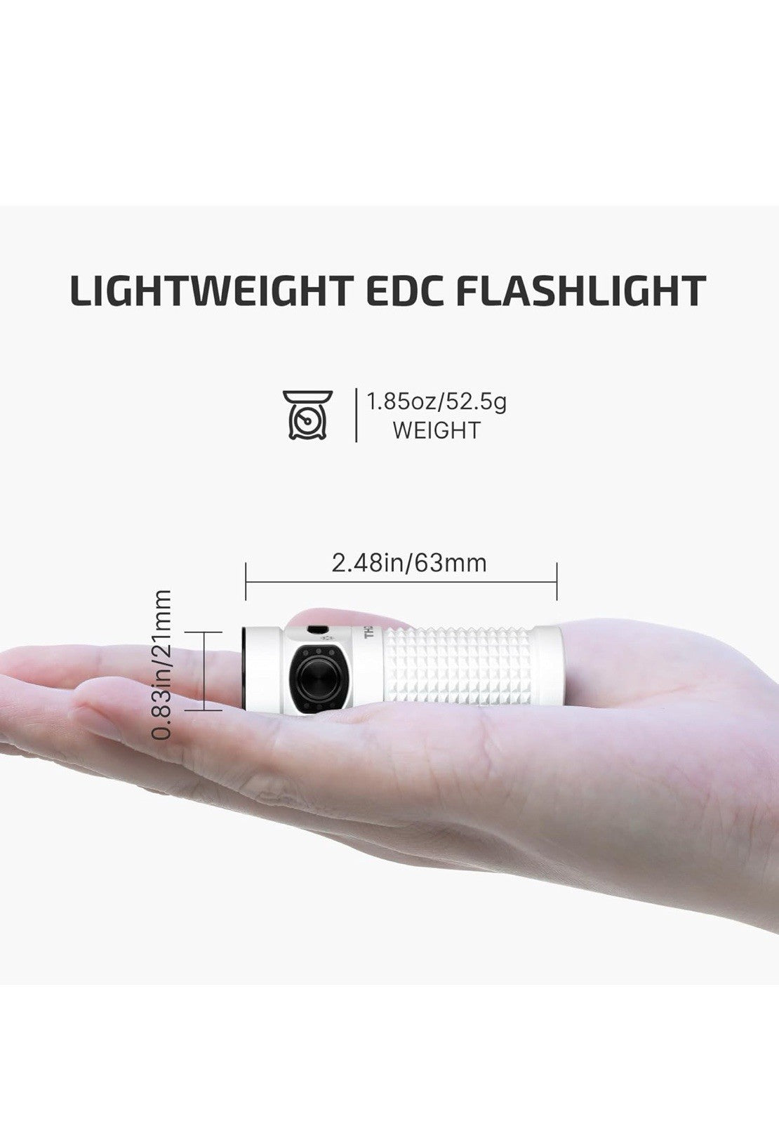 Olight Baton 4 Premium Edition 1300 LM EDC Pocket Flashlight Small Rechargeable1