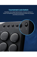 JZW-Shop Haute42 Arcade Stick P12, All-Button Arcade Controller for Switch, PC,5