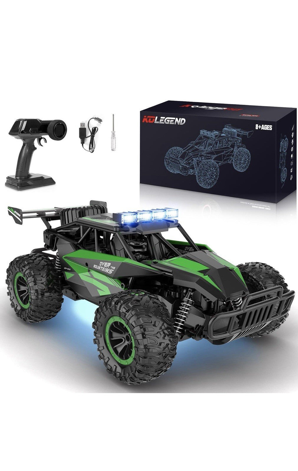 Remote Control Car 1:12 Scale 20KM/H Speed - 50 Min Playtime for Kids0