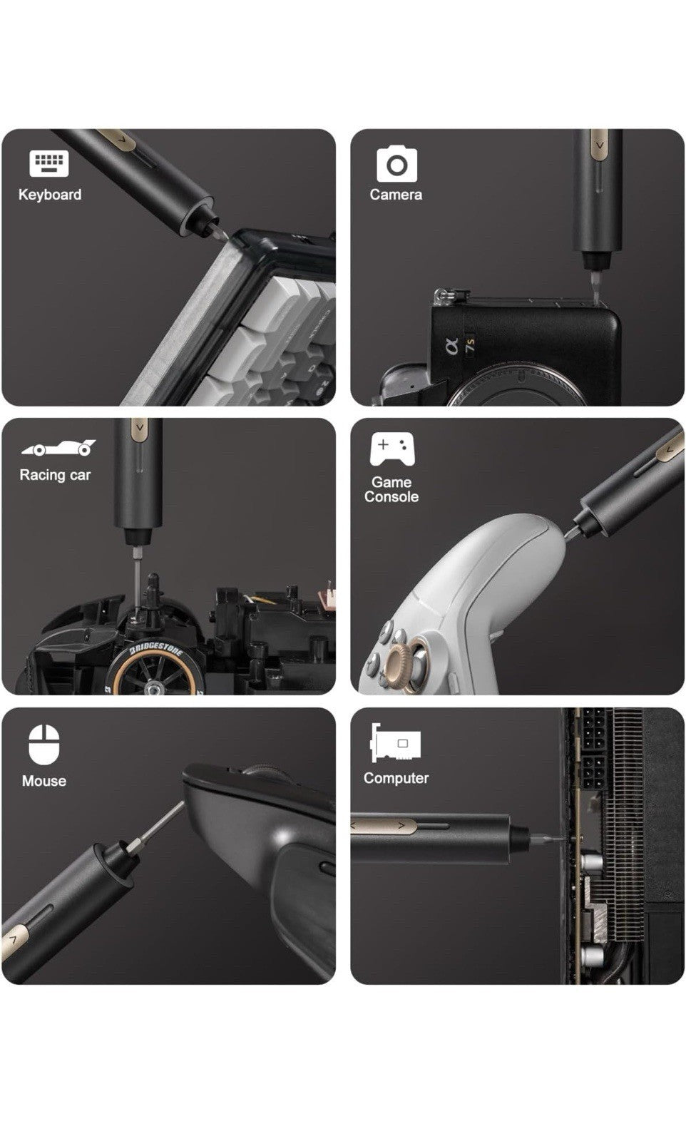 Fanttik E2 Ultra 3.7V Mini Electric Screwdriver Electric Screwdriver Cordless...5