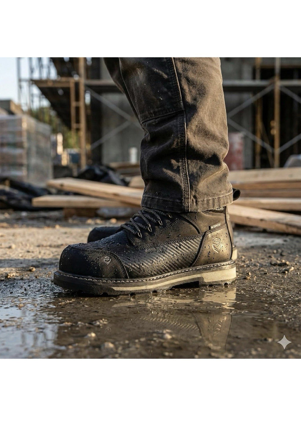 SUREWAY Men's 6" Soft/Composite Toe Heavy Duty Waterproof Work Boot Goodyear... 1