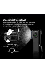 OLIGHT Oclip Pro EDC Flashlight Clip-On Light, Rechargeable 500 Lumens with Thre4