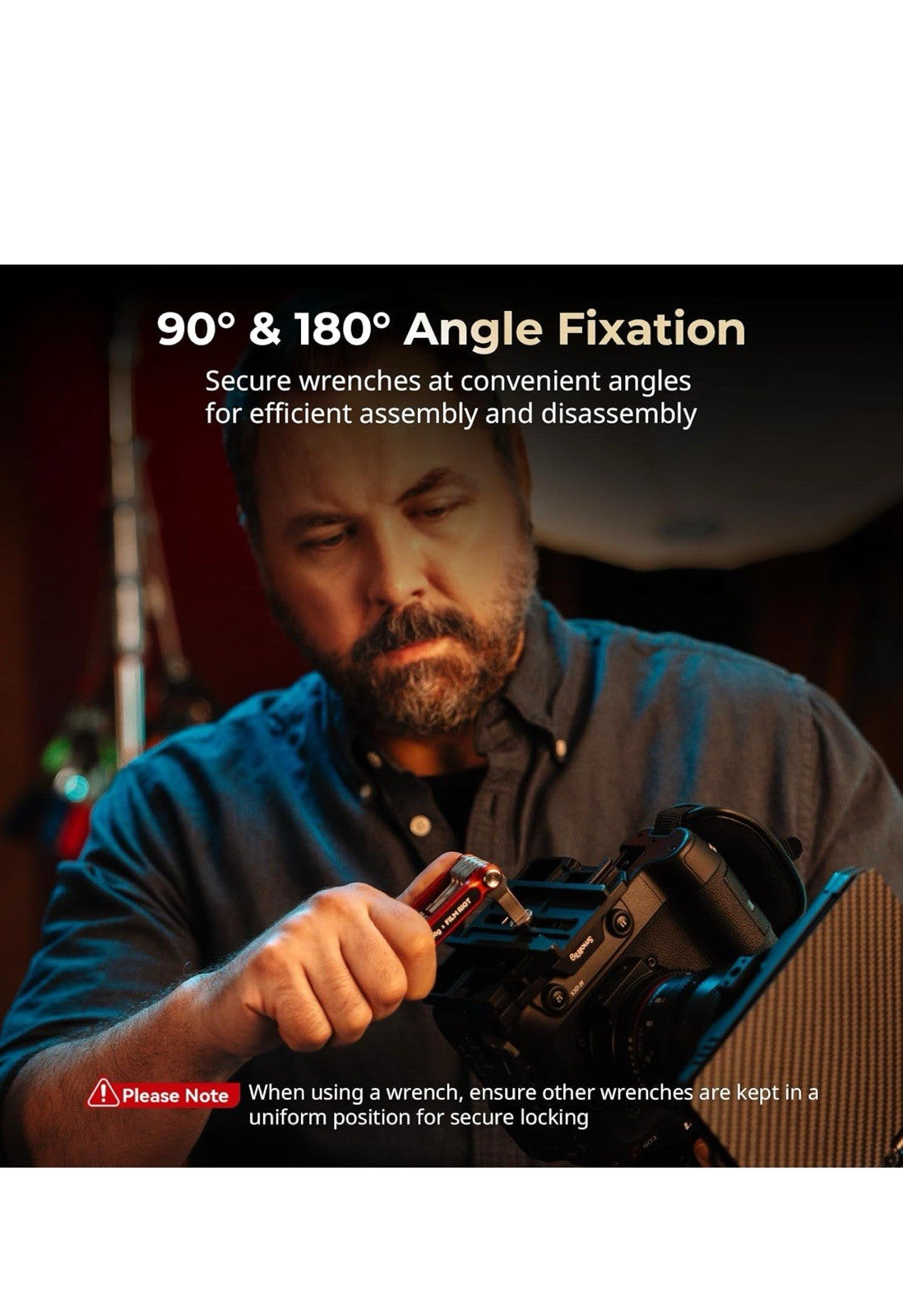 SmallRig x FILM RIOT Juego de herramientas plegables 10 en 1 con destornilladore2