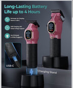 VGRPRO Professional Hair Clippers for Men, Cordless Clipper and1