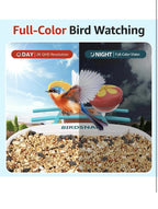  TUC Bird Feeder with Camera 2K HD, Solar Panel 32GB Card 4-in-1 Perch, 160°...5