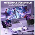 AULA S98 Pro Wireless Mechanical Gaming Keyboard with Screen, Knob, 96 Keys 22