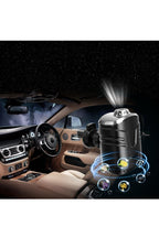 Luces de estrella para automóvil, proyector de estrellas con ambientador, luz am0