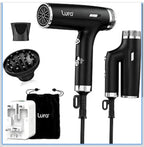 Dual-Voltage-Travel-Hair-Dryer with Diffuser for Women,1200W Mini Portable B0