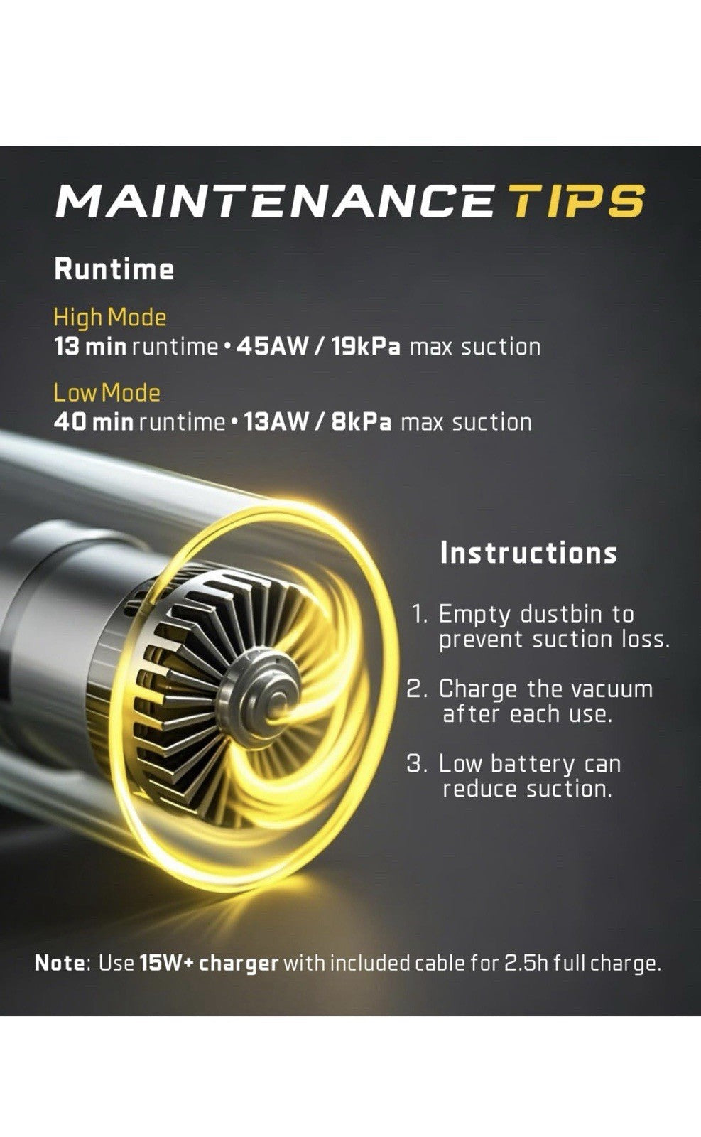 Fanttik Slim V8 APEX - Aspiradora portátil 4 en 1 con potencia de succión d2