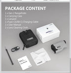 Gogogo Sport Vpro Gen 2 Golf Laser Rangefinder, 1200/2500Y Ranging, Ultra-Clea 6