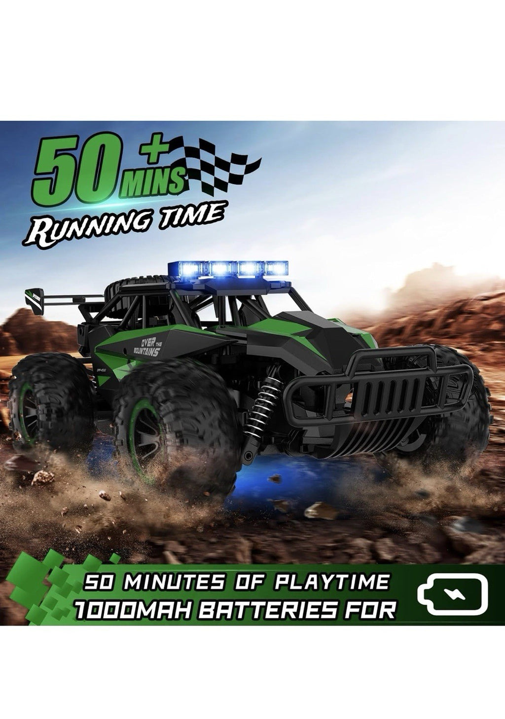 Remote Control Car 1:12 Scale 20KM/H Speed - 50 Min Playtime for Kids3