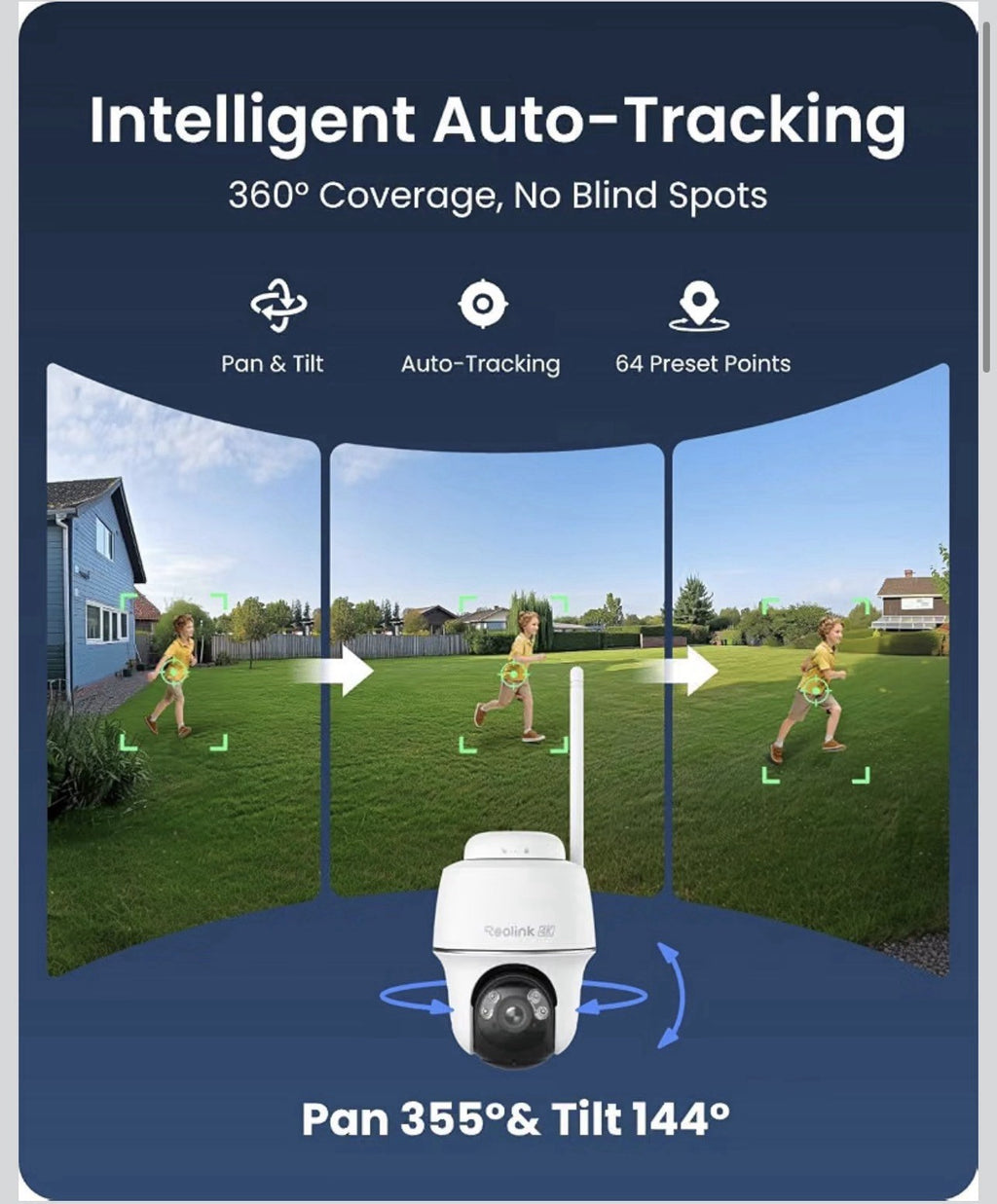 REOLINK Argus PT Ultra 4K Solar Security Camera Outdoor System 2 Pack Encrypted2