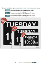 American Lifetime New 2026 Dementia Clock Large for Seniors, Digital Clock3