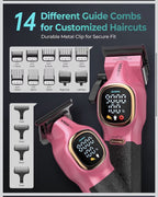 VGRPRO Professional Hair Clippers for Men, Cordless Clipper and3