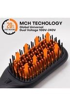 Cepillo alisador de pelo, alisador de pelo para mujer, peine de cerámica iónico1