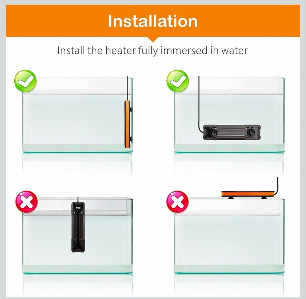 hygger Calentador de acuario de 300/w calentador sumergible para tanque de peces5