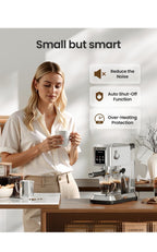 topzee Espresso Machine 20 Bar, Compact Coffee Maker with Milk Frother  Cold ...5