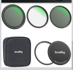 SmallRig 5-in-1 Magnetic 67mm Lens Filter Kit: VND + CPL + Black Mist 1/4 +8