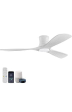 Haiku Home L Series 52" Smart Ceiling Fan Wi-Fi Indoor LED Light White with0