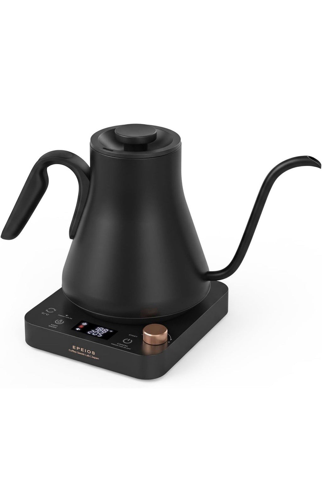 Epeios Flow B9 Cocinare Electric Gooseneck Kettle Temperature Control NEW Boxed0