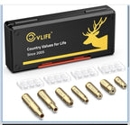 CVLIFE 7pcs Bore Sight Laser Kit Incl. Cal.223 5.56/9MM/308/7.62X39/30-06 Clea0