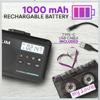 KLIM K7 Cassette Tape Player + Cassette to MP3 Converter + Portable Cassette 4