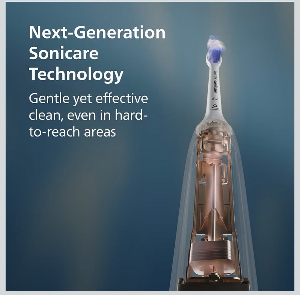 Philips Sonicare 5950 Rechargeable Electric Toothbrush 2 Brush Heads Black1