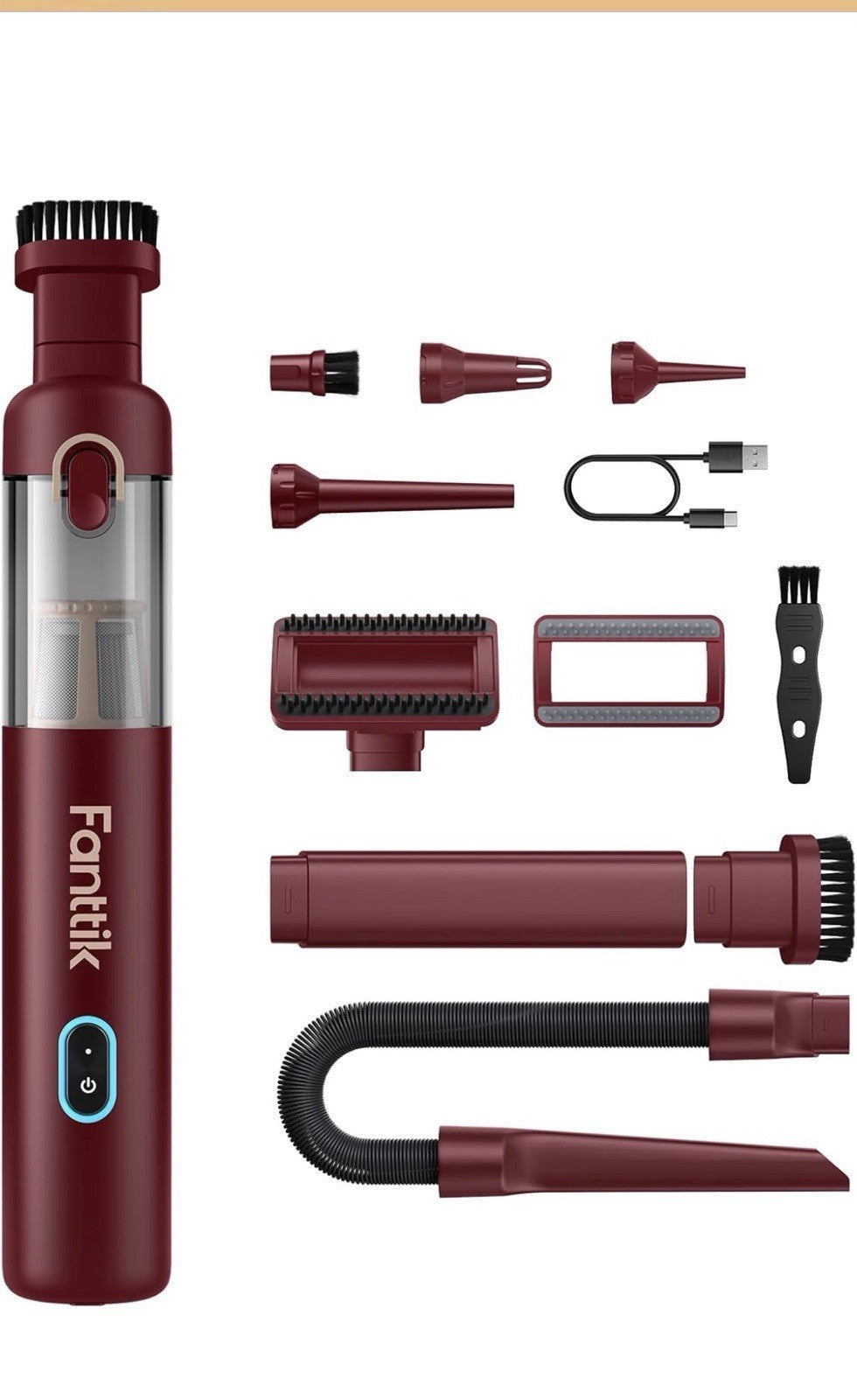 Fanttik Slim V8 APEX - Aspiradora portátil 4 en 1 con potencia de succión d0