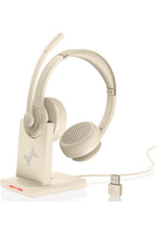 Auriculares inalámbricos con micrófono con cancelación de ruido AI, auriculares0