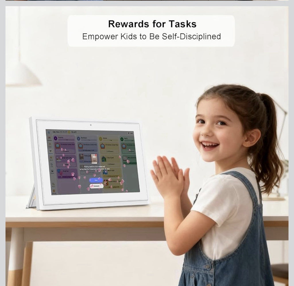 Digital Calendar 10.1 Inch Wall Planner Touch Screen Wifi Smart Electronic Plann2