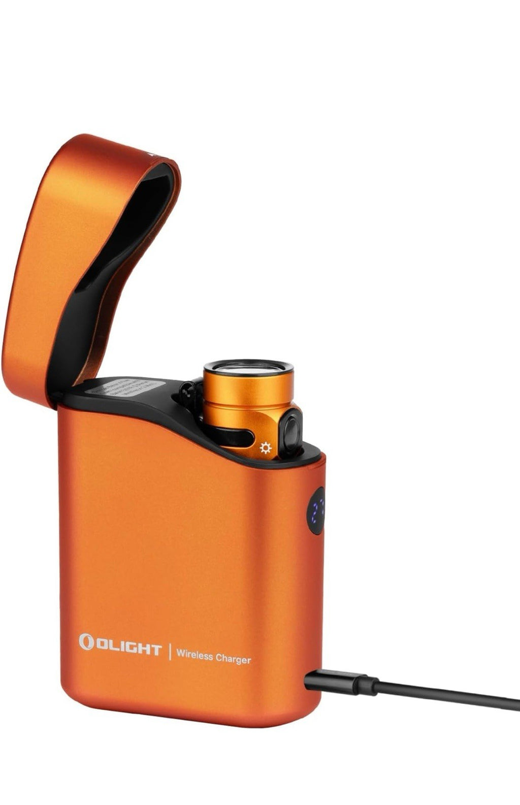 OLIGHT Baton4 EDC Flashlight 1300 Lumens, Rechargeable, Waterproof, OD Green0