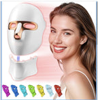 Máscara facial LED Terapia de luz Cuidado de la piel Anti envejecimiento US NEW0