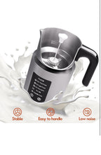 Electric Milk Frother and Steamer, 5 in 1 Automatic Hot Cold Foam Maker, 17 OZ5