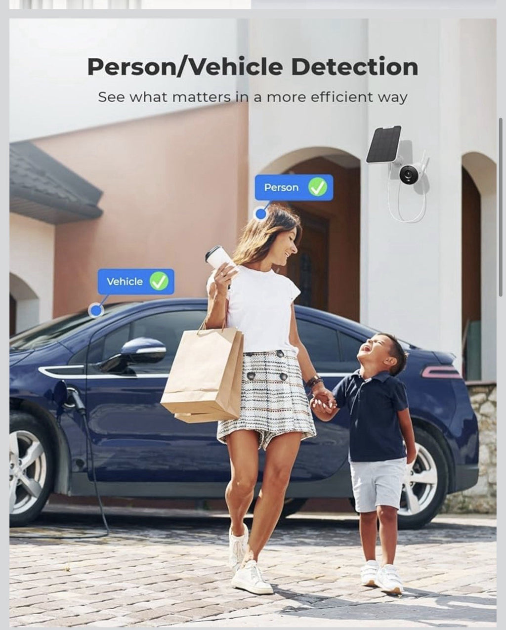 REOLINK Argus Eco+Solar Panel 2K 5MP Solar Security Camera3