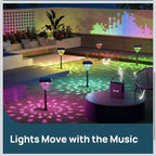 Smart Solar Pathway Lights SP6, In-App Pattern Switching Solar Lights Outdoor, U4