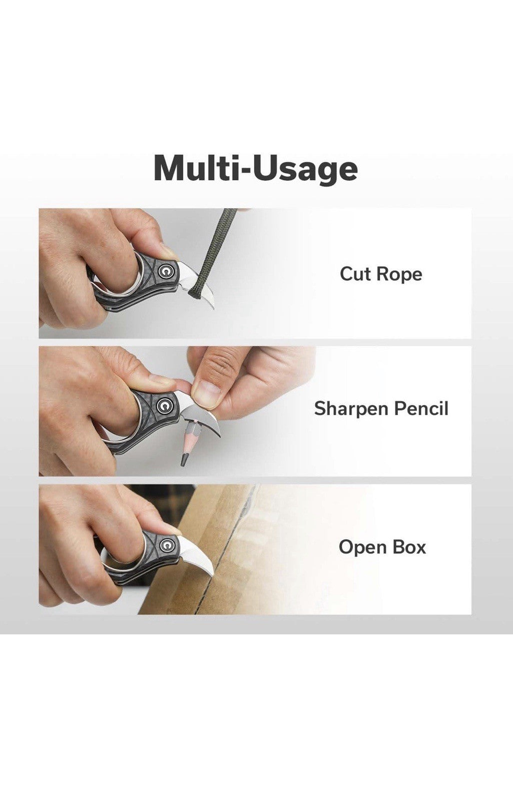 CIVIVI Pyrus Mini cuchillo para llavero (1 pieza), cortador pequeño de caja ple5