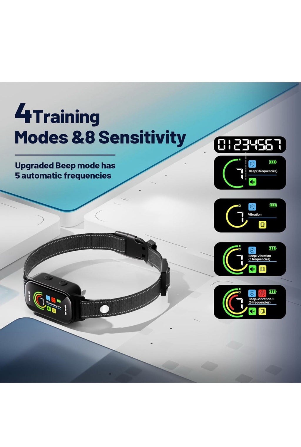 Collar antiladridos para perro, paquete de 2, collar antiladridos para perros g4