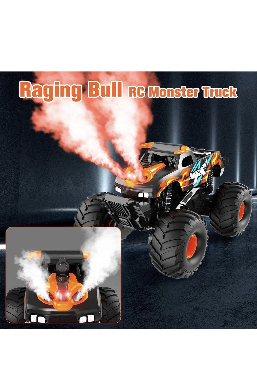 Remote Control Car Monster Truck Toys,4WD Waterproof Off-Road RC Cars for All...2
