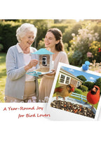 TUC Comedero Inteligente para Pájaros con Cámara+Panel Solar Tarjeta SD 64g.20248