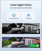 Reolink Elite WiFi 8MP 4K Dual-Lens Plug-in Security Camera Color Night Vision4
