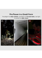 OLIGHT Oclip Pro EDC Flashlight Clip-On Light, Rechargeable 500 Lumens with Thre2